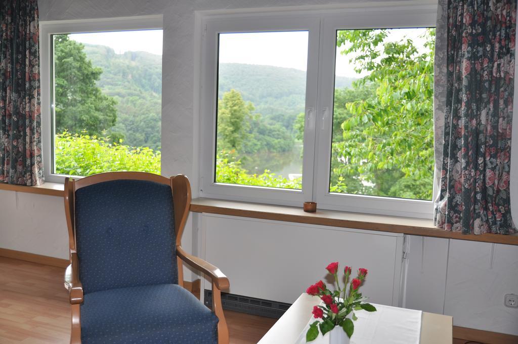 Eifel Landhaus Seeblick Hotel Biersdorf Buitenkant foto